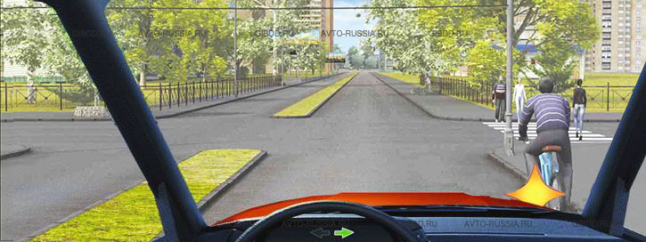 При повороте направо Вы должны уступить дорогу: - Билеты ПДД с ответами ...